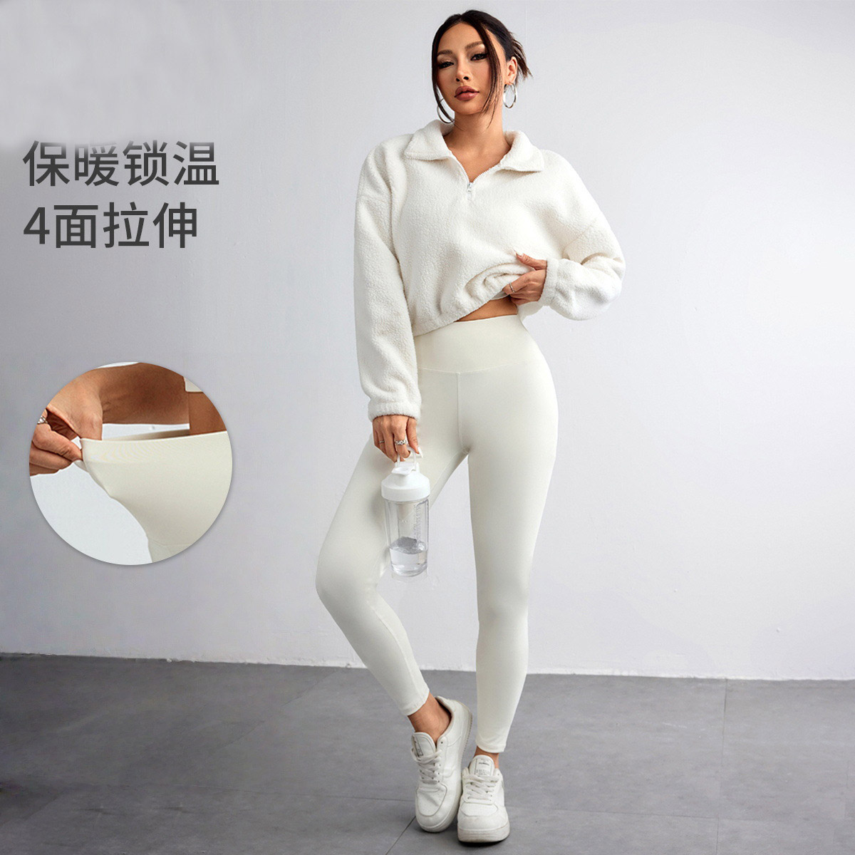 Yoga Fitness Hoodie - New Autumn and Winter Solid Color