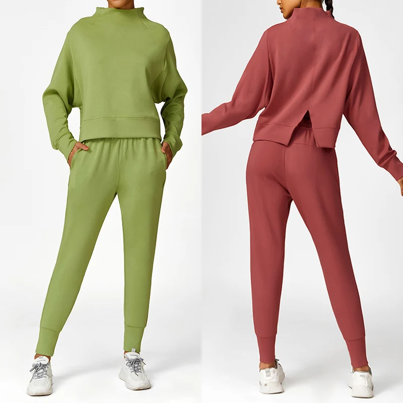 Yoga Fitness Hoodie - Sports Hoodie Yoga Sets Women Outfits
