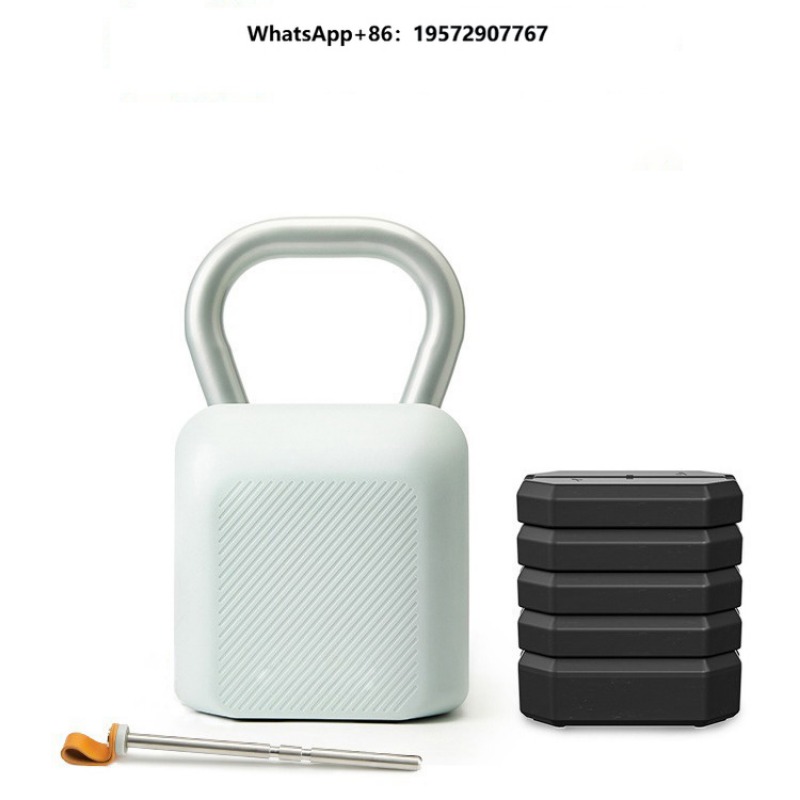 Kettlebell - Adjustable Kettlebell Set 8.5-40LB, 6-in-1 Cast