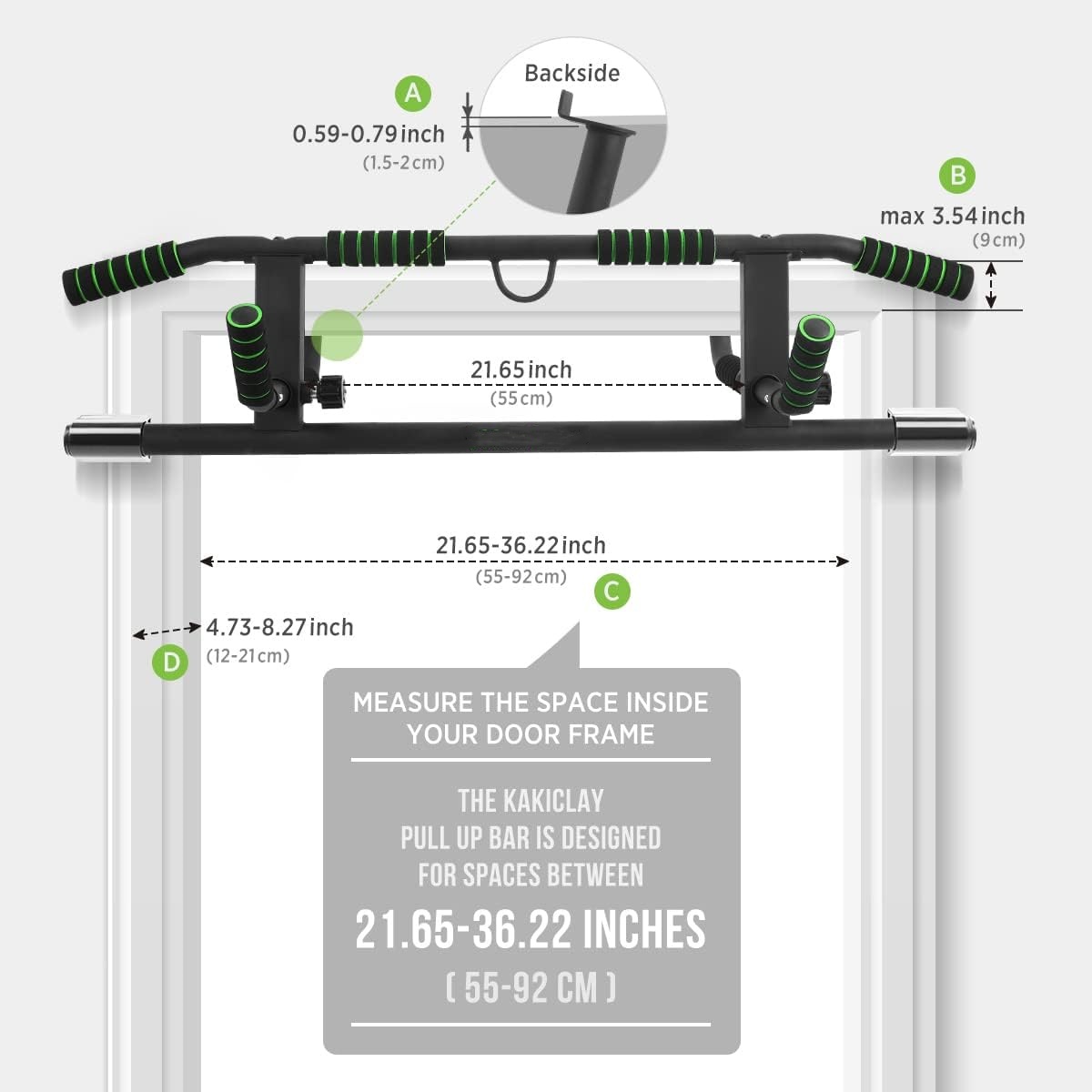 Pull Up Bar Doorframe - Wellshow Sport Doorway Pull up Bar