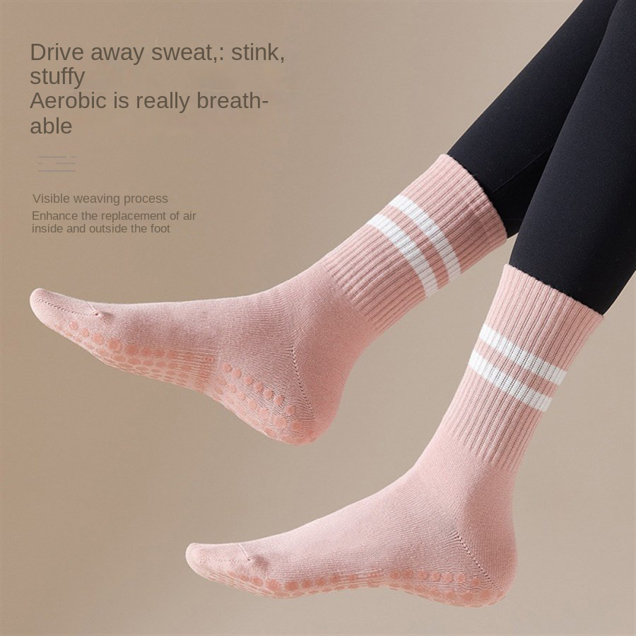 Yoga Fitness Bar - 1 Pair of Women's Yoga Socks,