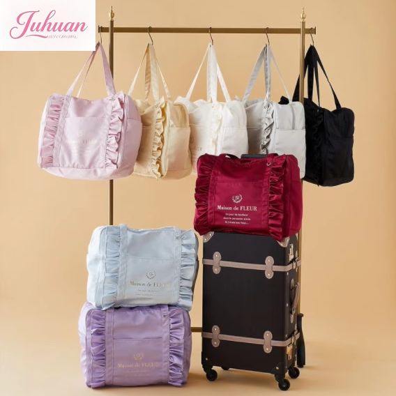 Yoga Fitness Tote - 2025 New Japanese Satin Multi-colored Lotus
