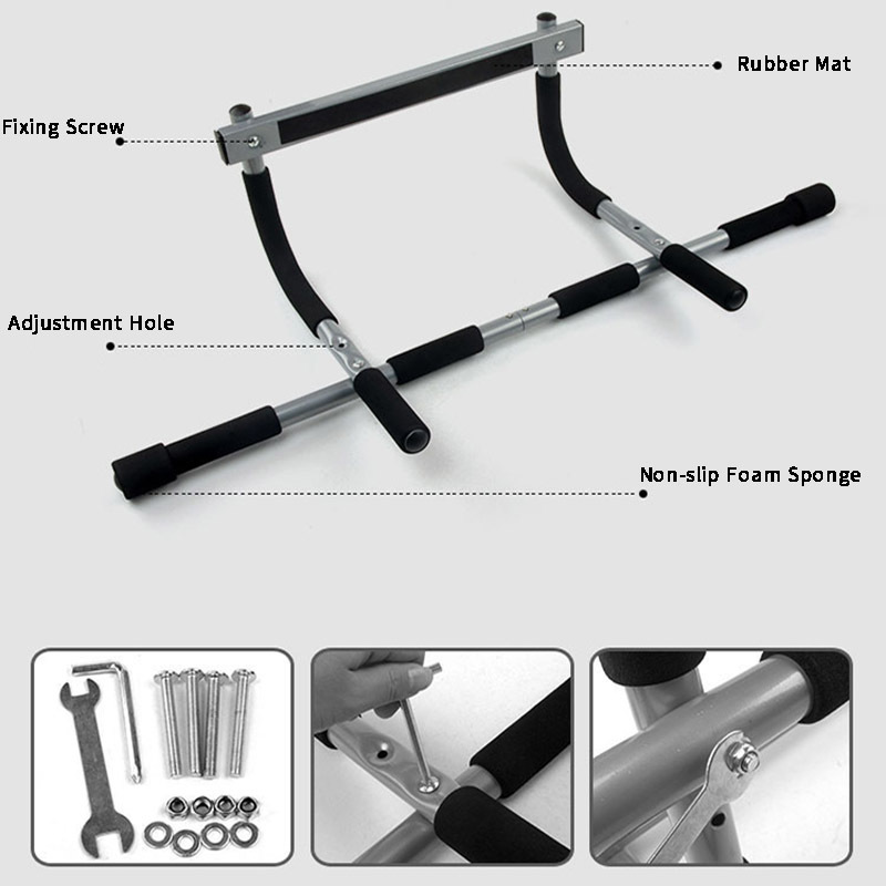 Pull Up Bar Doorframe - New Indoor Fitness Door Frame Pull