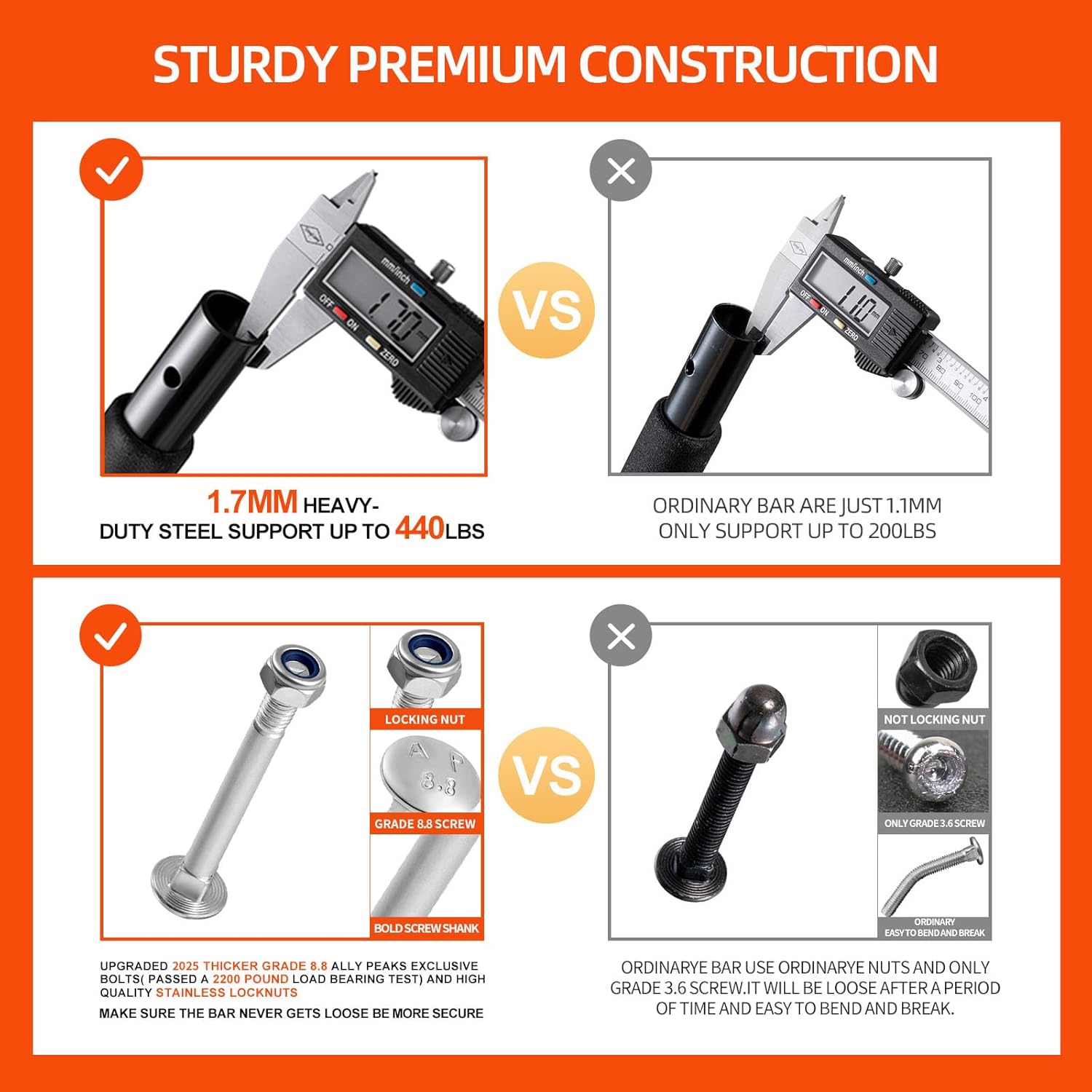 Pull Up Bar Doorframe - Adjustable Door Frame Pull up Bar