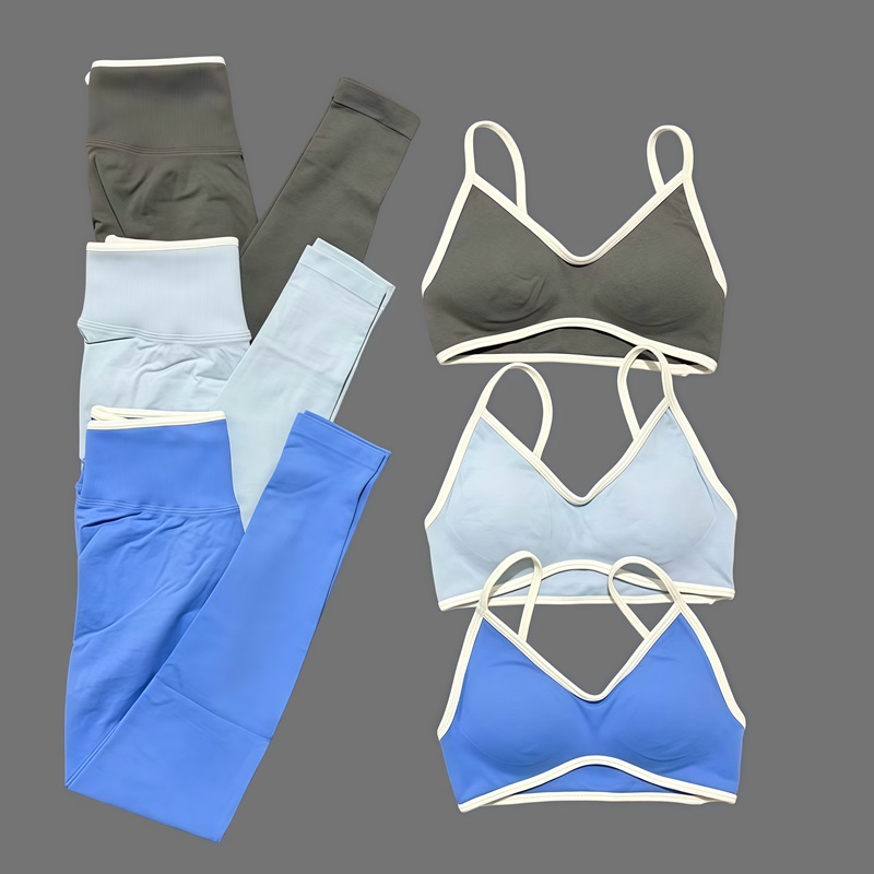 Ignite Yoga Fitness - 2Pcs HISTELLO Women's Seamless Yoga Fitness