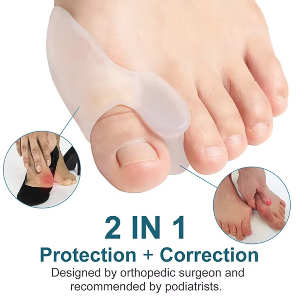 1 Pair Protective Toe Separato - огляд і ціна Yoga Toe Separator