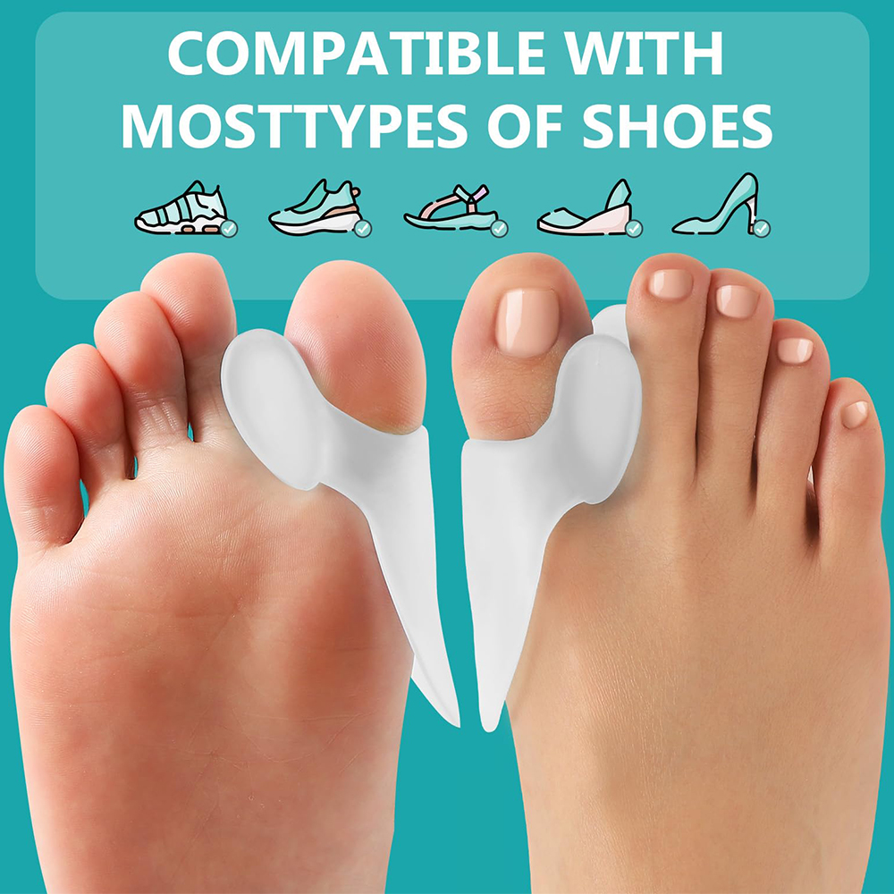 1 Pair Protective Toe Separato - огляд і ціна Yoga Toe Separator