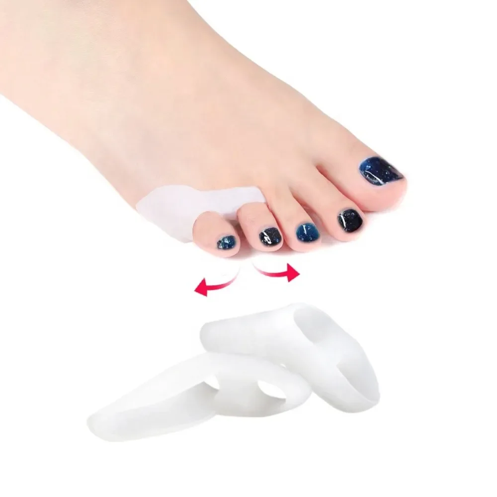 2pcs Silicone Toe Separator Fi - огляд і ціна Yoga Toe Separator