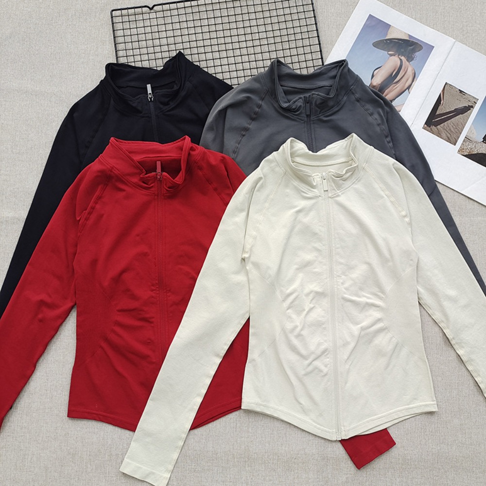 Women's Long Sleeve Top Full-Z - огляд і ціна Yoga Fitness Com