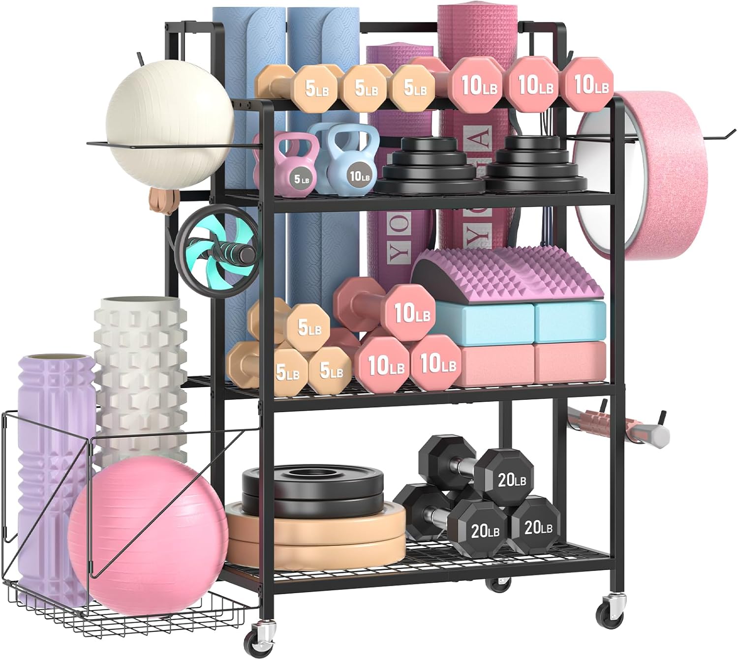Home Gym Storage, No Material  - огляд і ціна Kettlebell