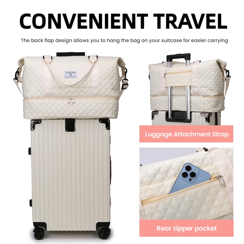 Large Capacity Travel Duffels  - огляд і ціна Yoga Fitness Tote
