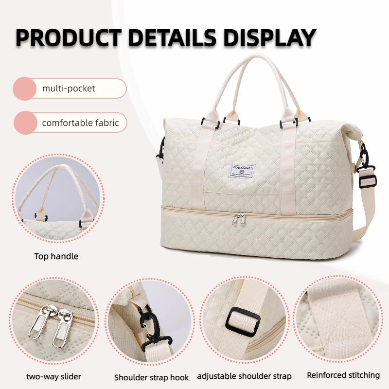Large Capacity Travel Duffels  - огляд і ціна Yoga Fitness Tote