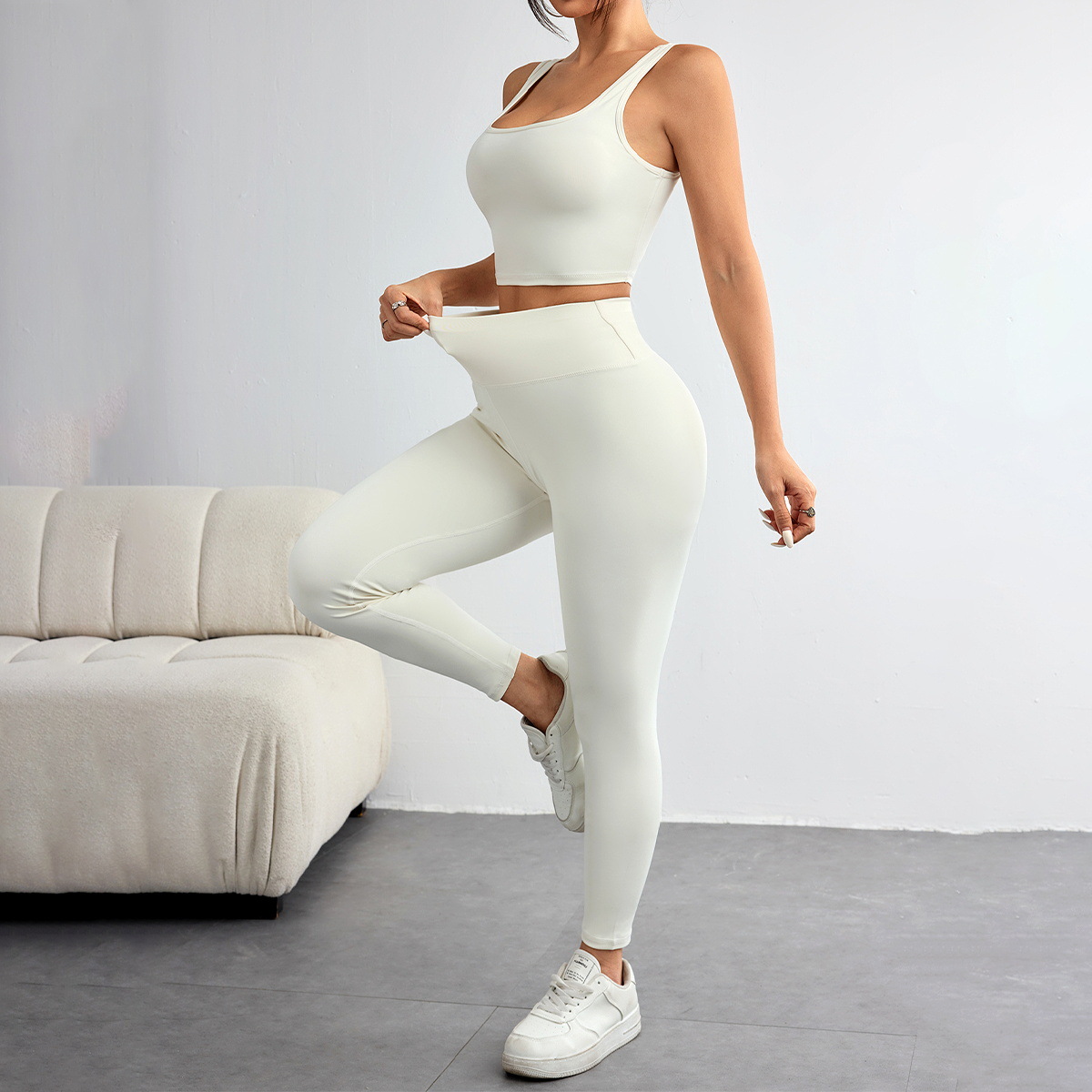 New Autumn and Winter Solid Co - огляд і ціна Yoga Fitness Hoodie