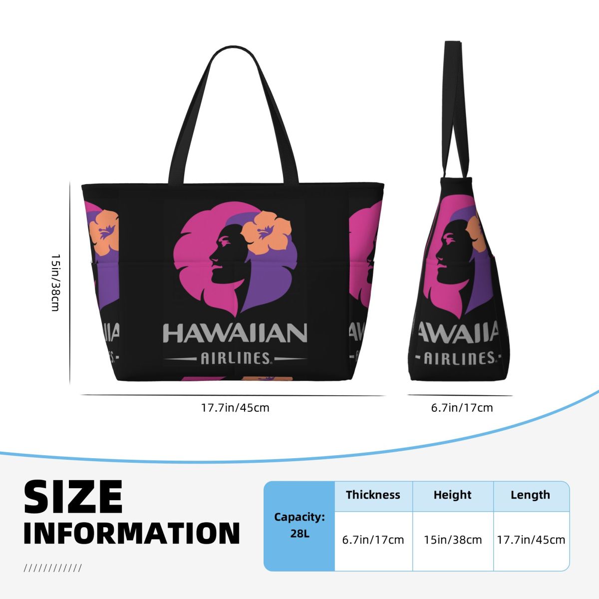 Hawaiian Airlines Herc Travel  - огляд і ціна Yoga Fitness Tote