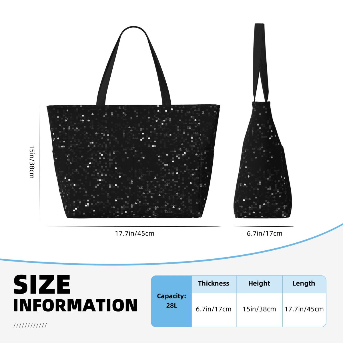 Printed Image Of Black Sequins - огляд і ціна Yoga Fitness Images