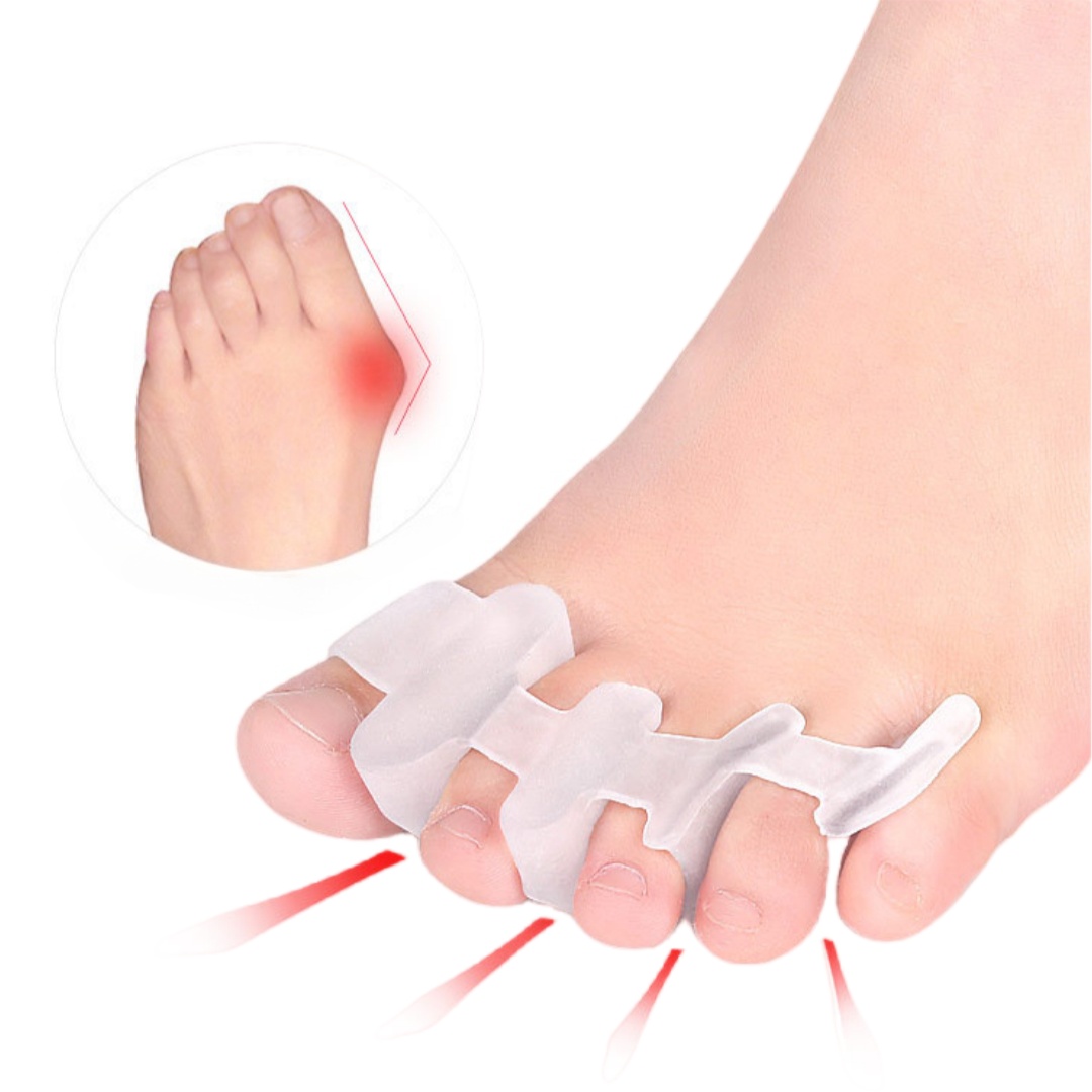 1Pair Four Hole Toe Separator  - огляд і ціна Yoga Toe Separator