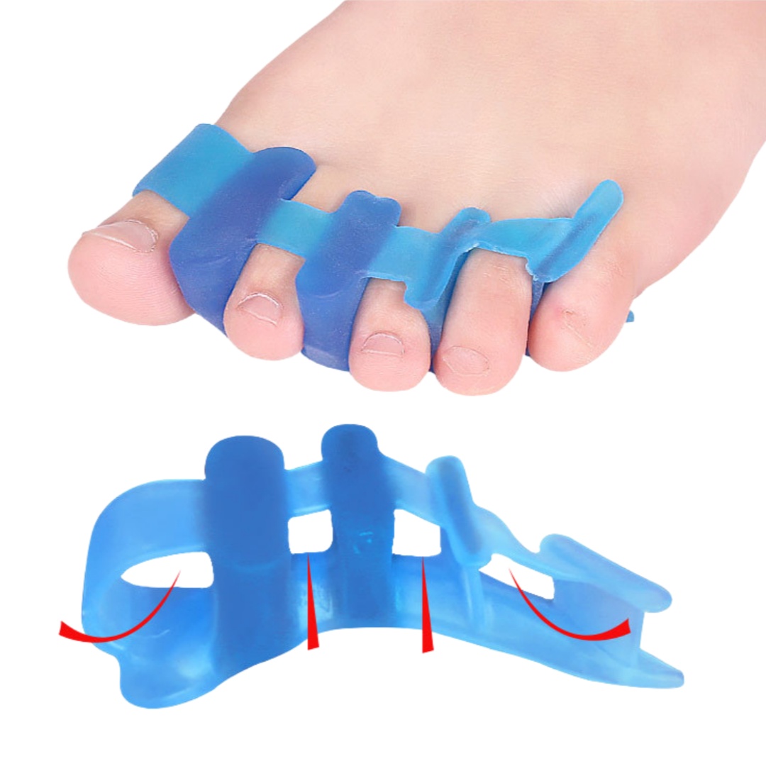 1Pair Four Hole Toe Separator  - огляд і ціна Yoga Toe Separator