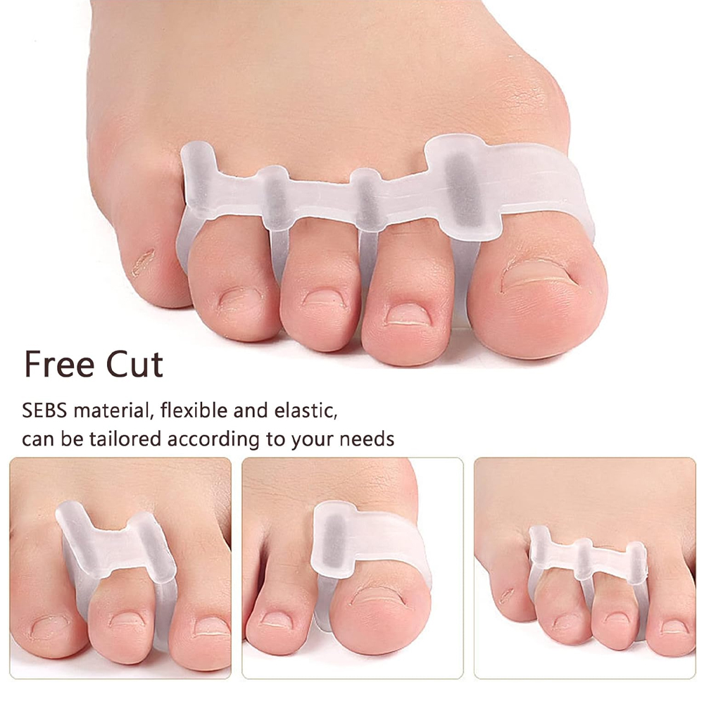 1 Pair Silicone Toe Separator  - огляд і ціна Yoga Toe Separator