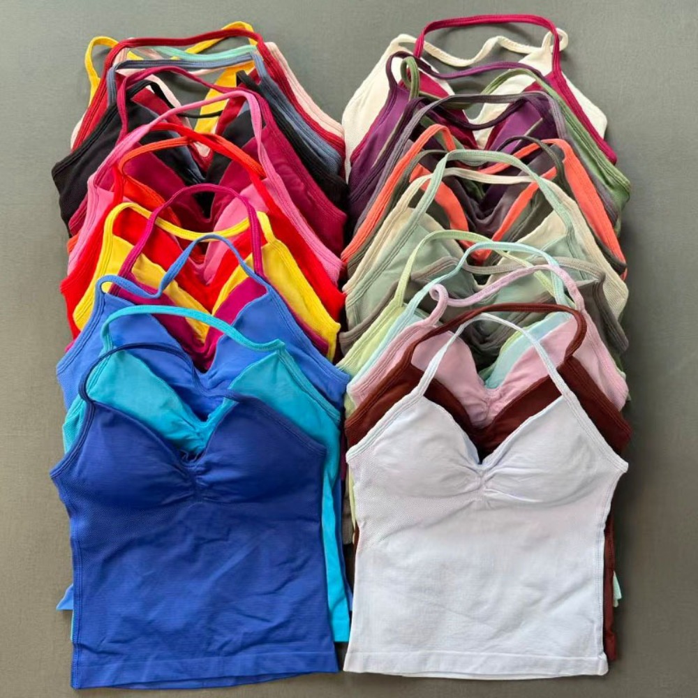Women's Gym Tops Halter Neck P - огляд і ціна Yoga Fitness Com