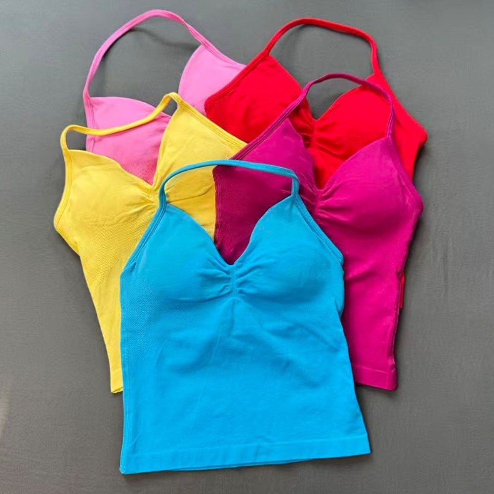 Women's Gym Tops Halter Neck P - огляд і ціна Yoga Fitness Com