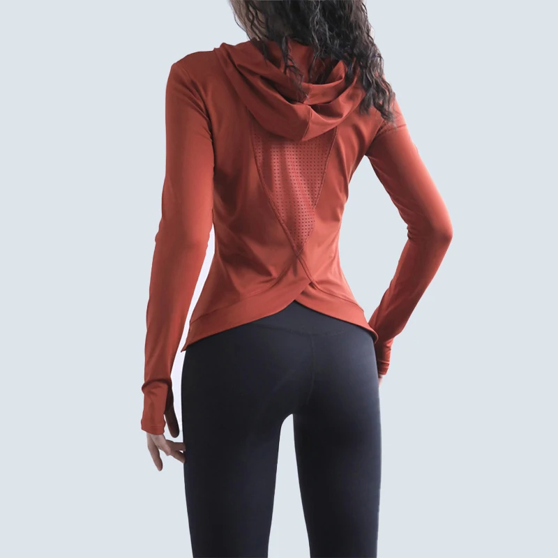 Yoga Hoodie Long Sleeve Women  - огляд і ціна Yoga Fitness Hoodie