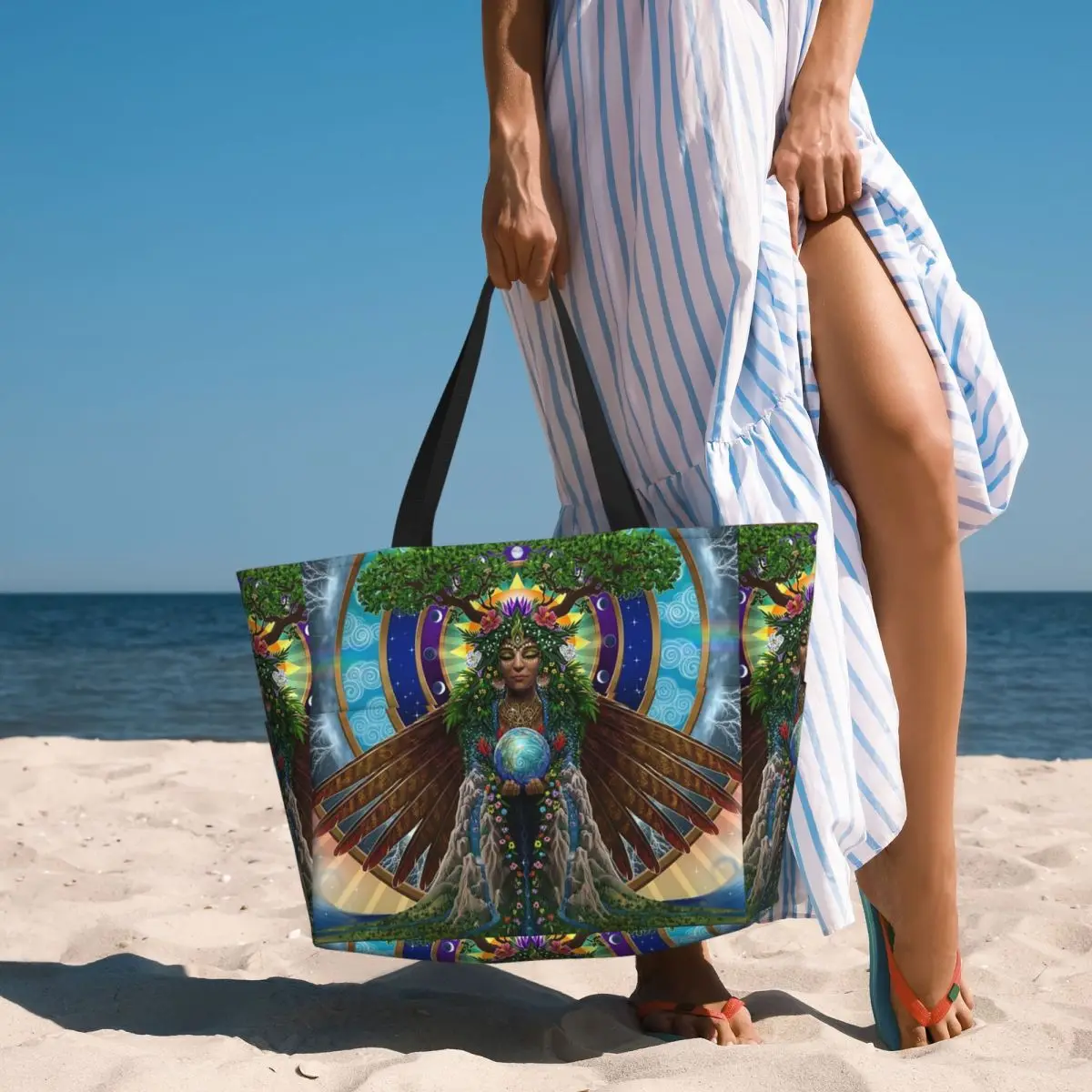 Gaia Sacred System Beach Tote  - огляд і ціна Yoga Fitness Tote