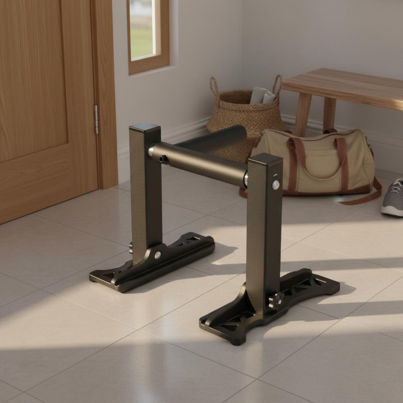 2 Pieces Adjustable Pull-up St - огляд і ціна Pull Up Bar Doorframe