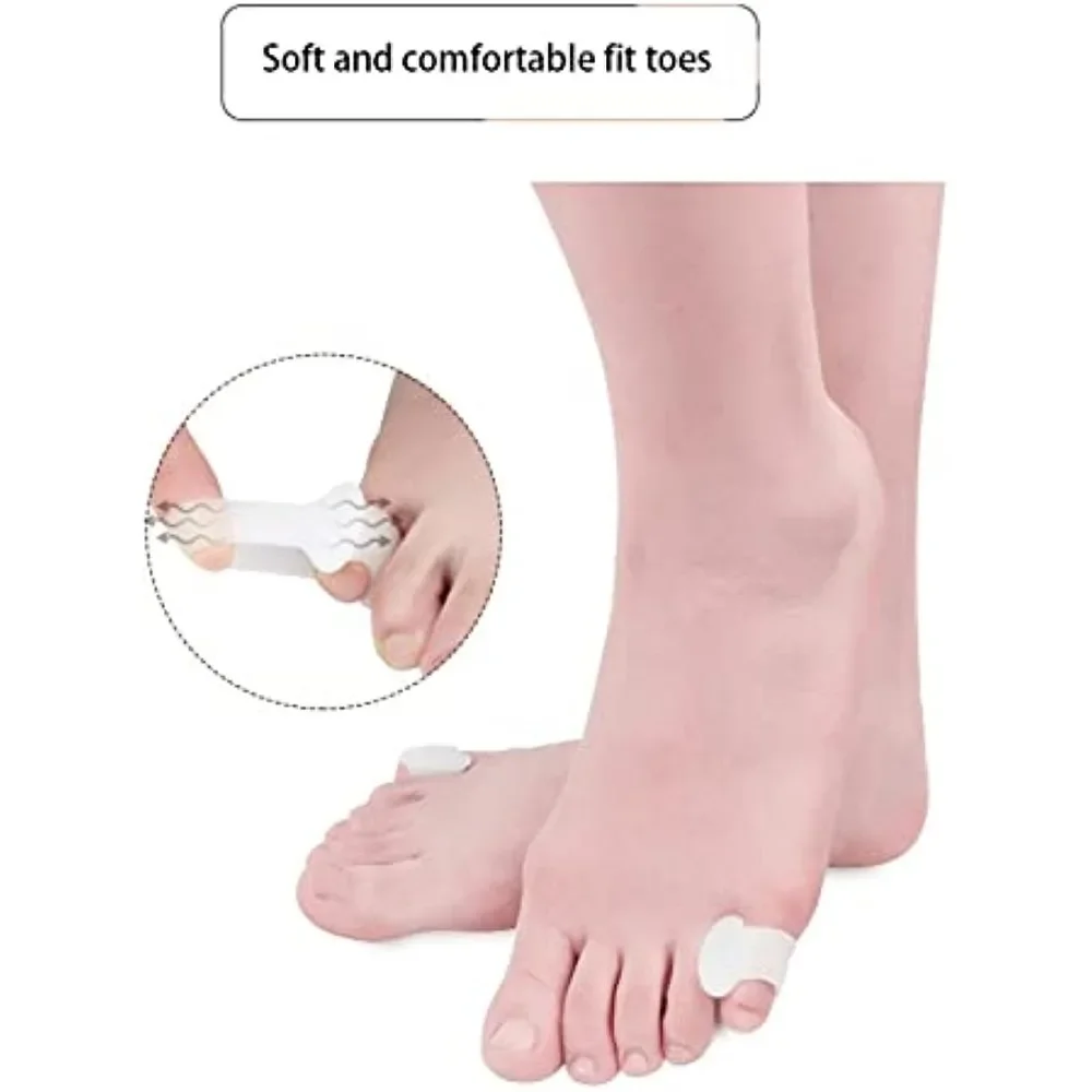 2pcs Silicone Toe Orthopedic S - огляд і ціна Yoga Toe Separator