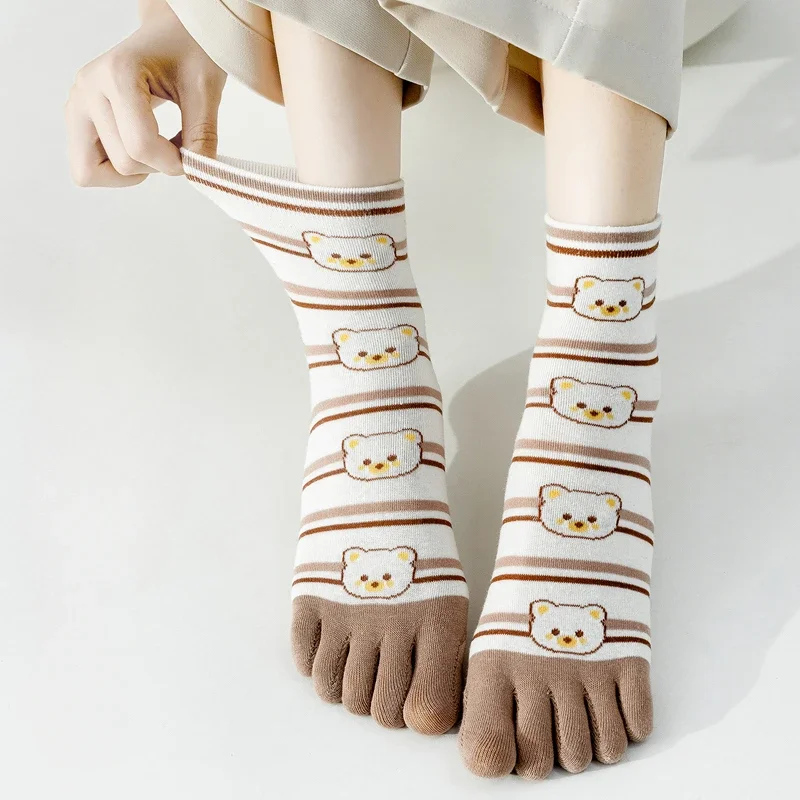 5 Pairs Five Finger Socks Wome - огляд і ціна Yoga Toe Separator