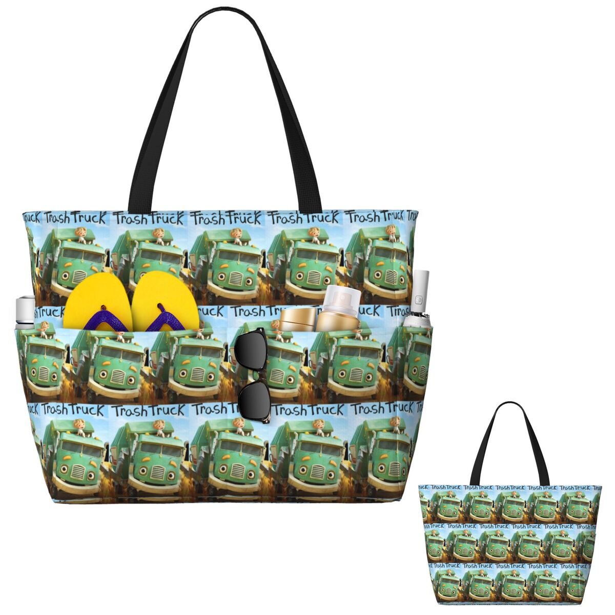 Hank And Trash Truck Cartoon B - огляд і ціна Yoga Fitness Tote