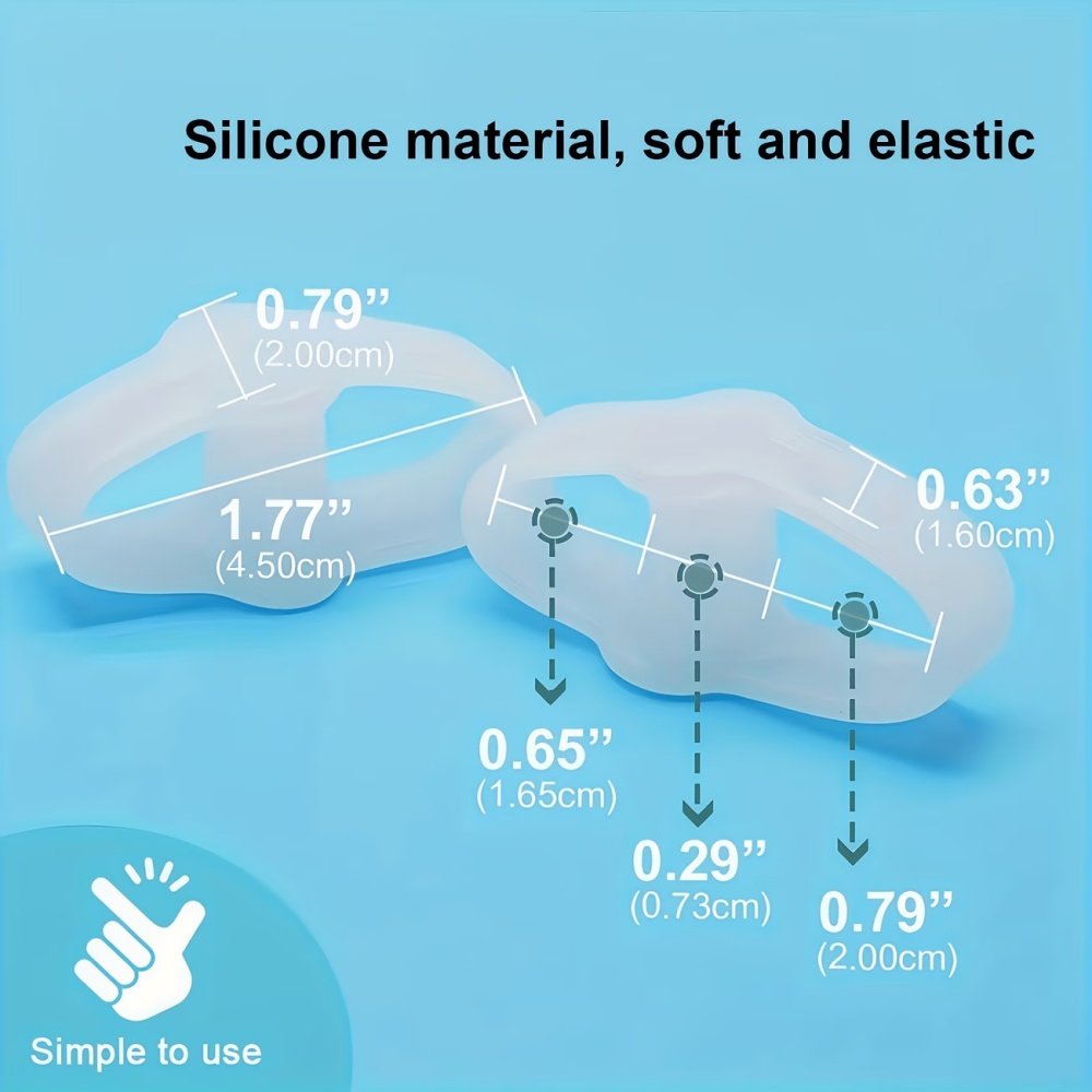 9-Piece Soft Silicone Toe Sepa - огляд і ціна Yoga Toe Separator