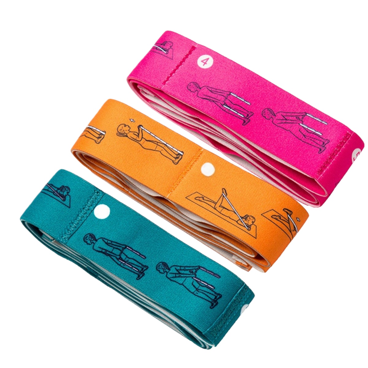 1 PCS Yoga Elastic Stretch Ban - огляд і ціна Yoga Fitness Images