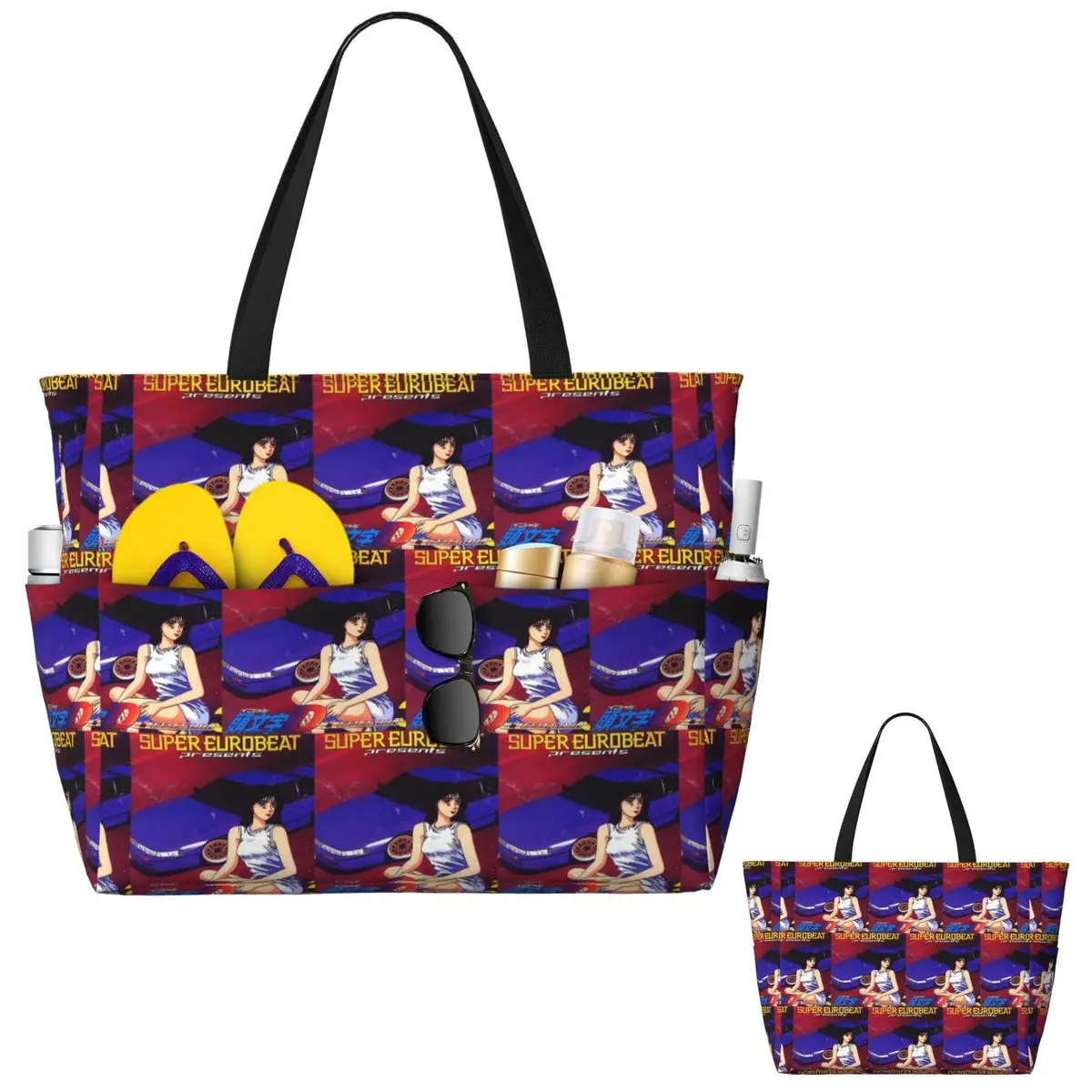 Initial D Mako Super Eurobeat  - огляд і ціна Yoga Fitness Tote