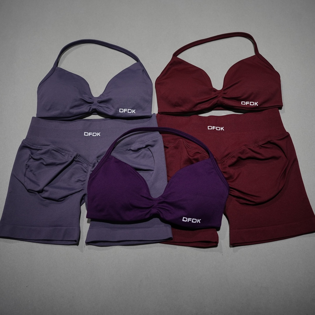 DFDK Women Seamless 2 Piece Gy - огляд і ціна Yoga Fitness Zumba