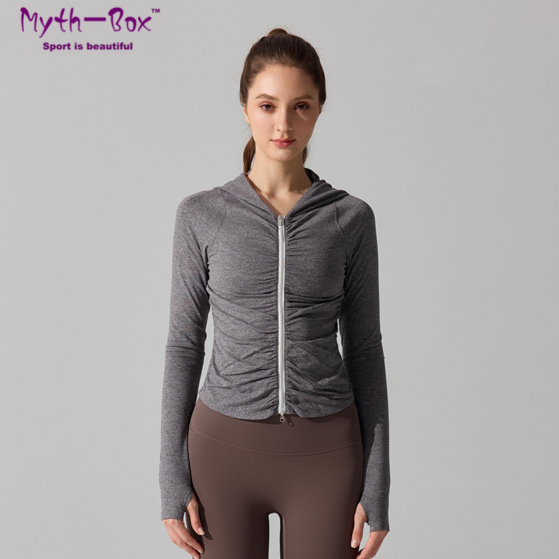 Autumn Women Yoga Jackets Thin - огляд і ціна Yoga Fitness Hoodie