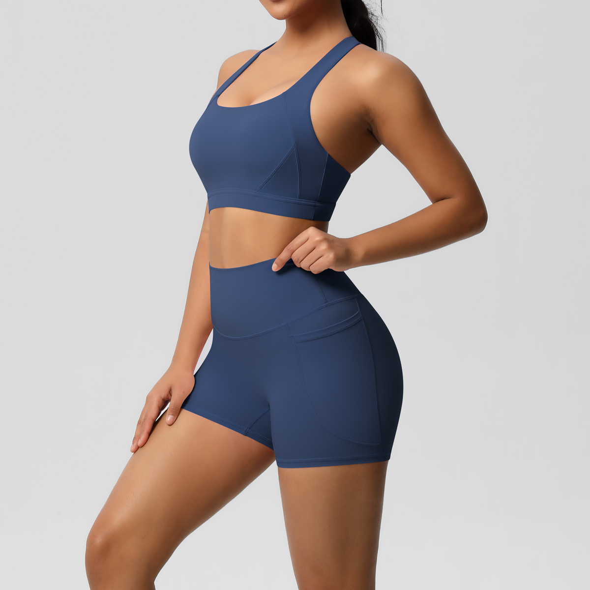 2PCS Sportswear With Pocketed  - огляд і ціна Yoga Fitness Zumba