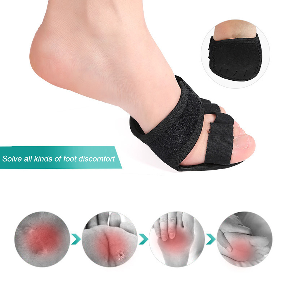 1 Pair Five-Finger Half-Palm Y - огляд і ціна Yoga Toe Separator