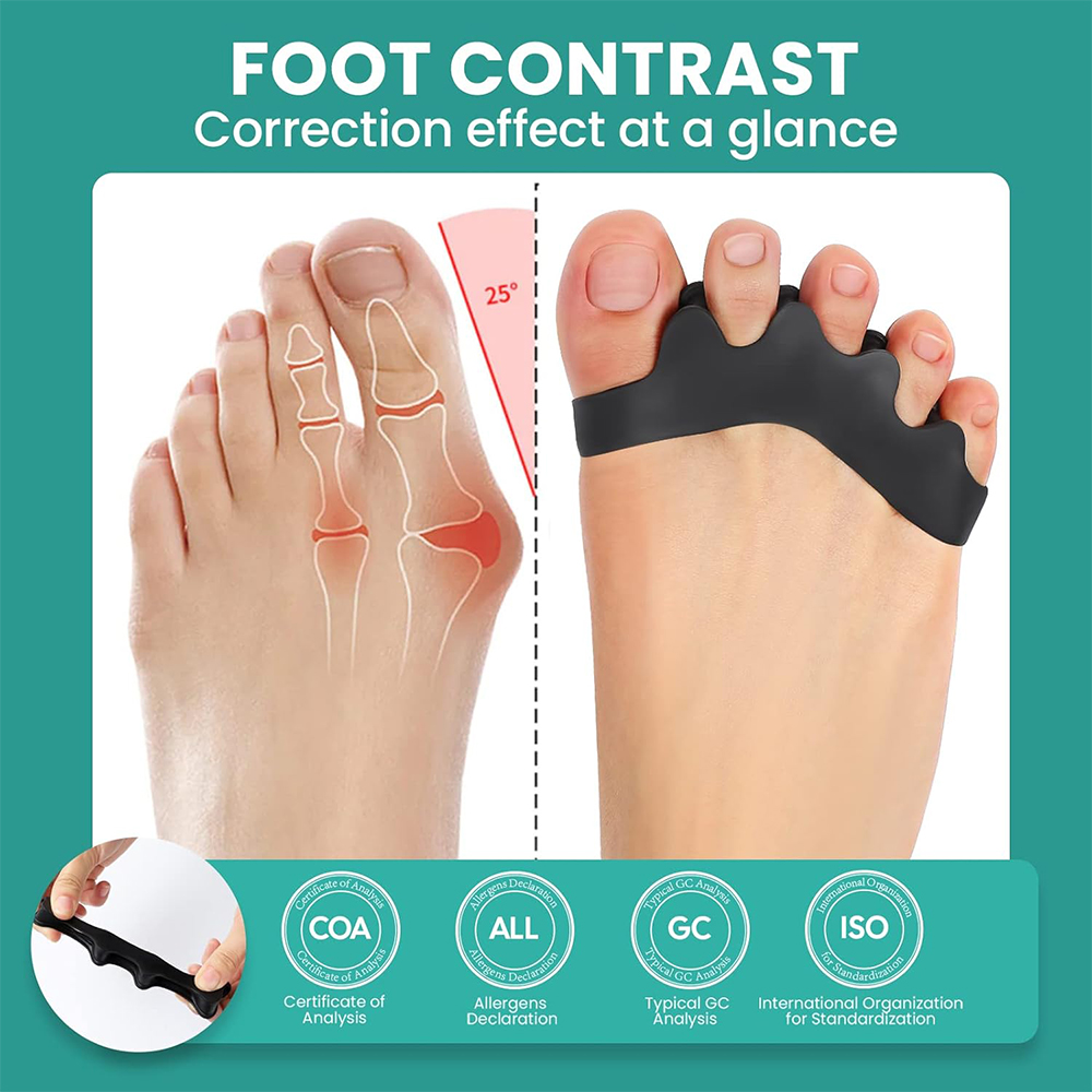 Toe Separators Doctor Recommen - огляд і ціна Yoga Toe Separator