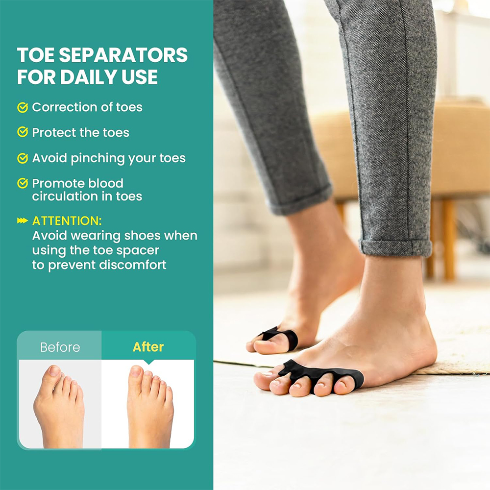 Toe Separators Doctor Recommen - огляд і ціна Yoga Toe Separator