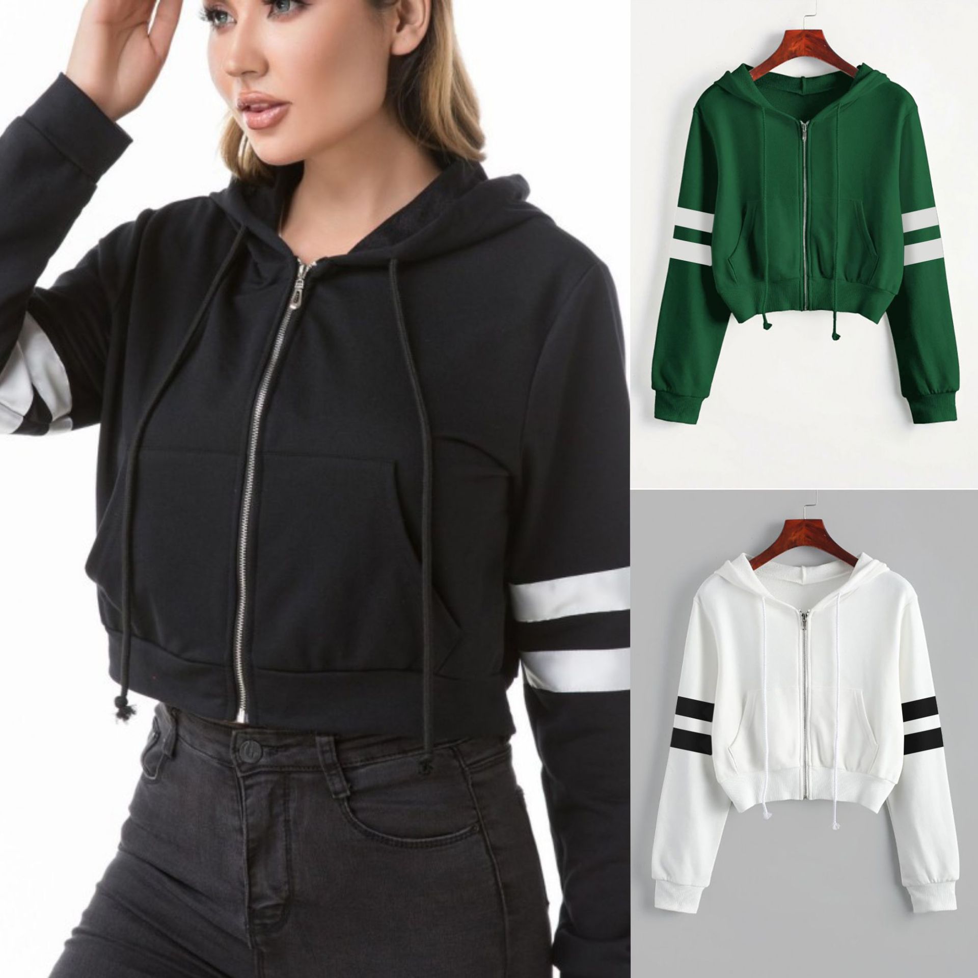 Women Sport Jacket Zipper Yoga - огляд і ціна Yoga Fitness Hoodie