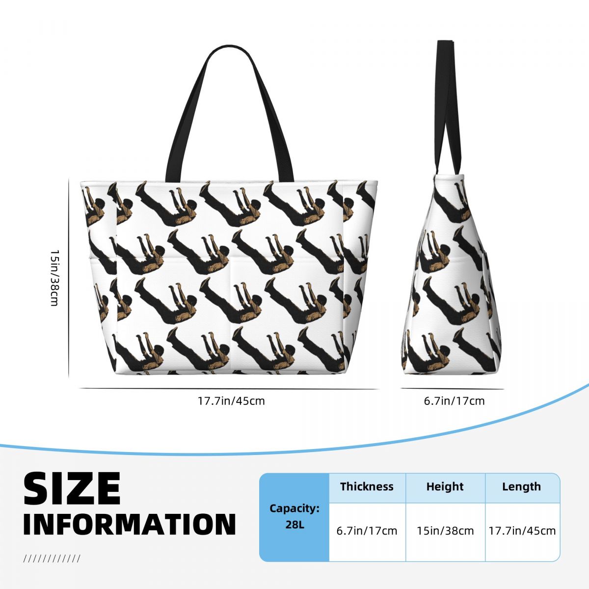 Imagine Dragons Beach Tote Bag - огляд і ціна Yoga Fitness Tote