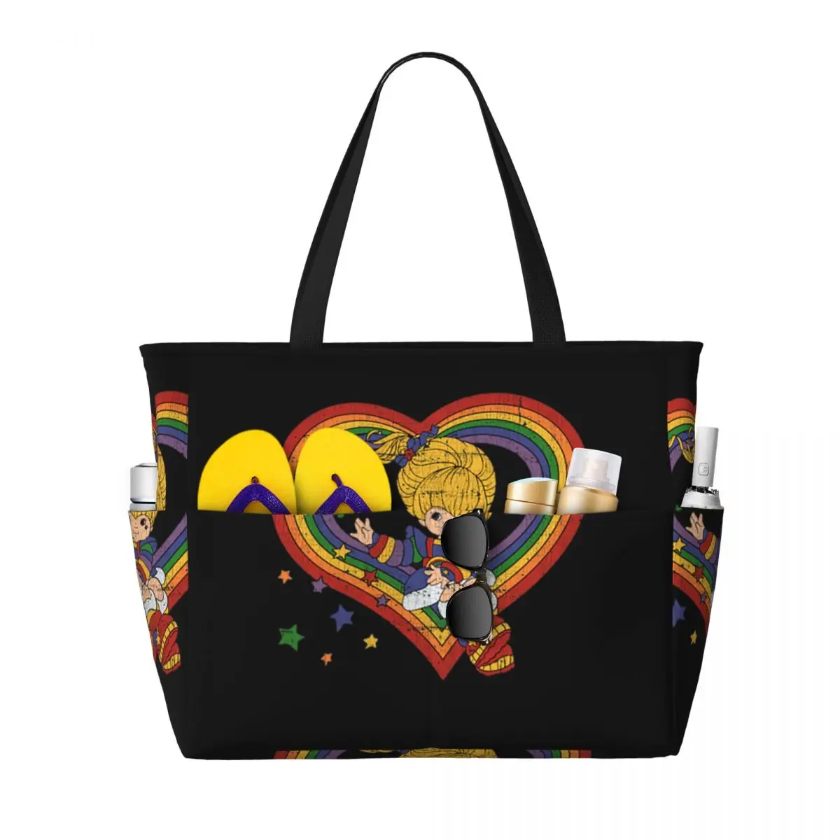 Rainbow Brite With Rainbow Hea - огляд і ціна Yoga Fitness Tote