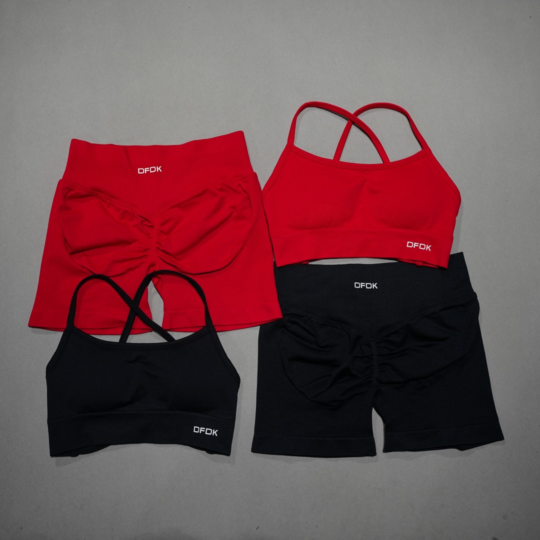 DFDK High Waist Short Leggings - огляд і ціна Yoga Fitness Zumba