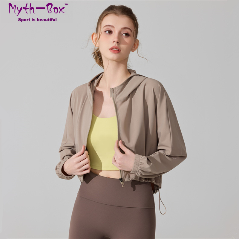 Women Running Jackets Anti-UV  - огляд і ціна Yoga Fitness Hoodie