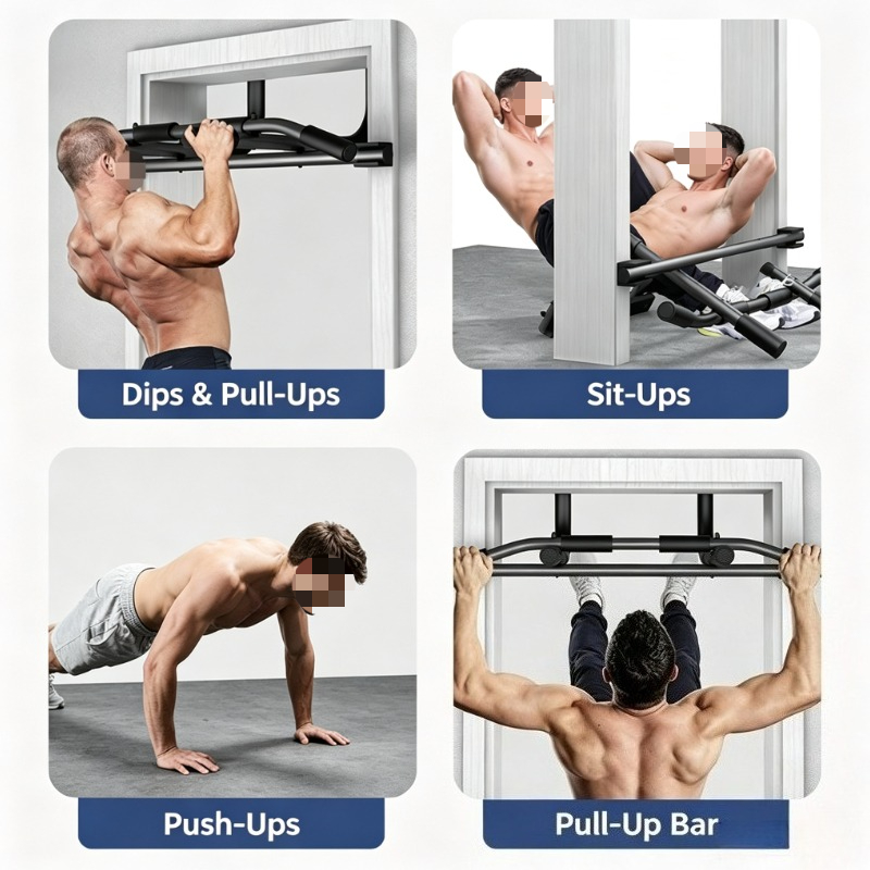 Portable Door Frame Chin-Up Ba - огляд і ціна Pull Up Bar Doorframe