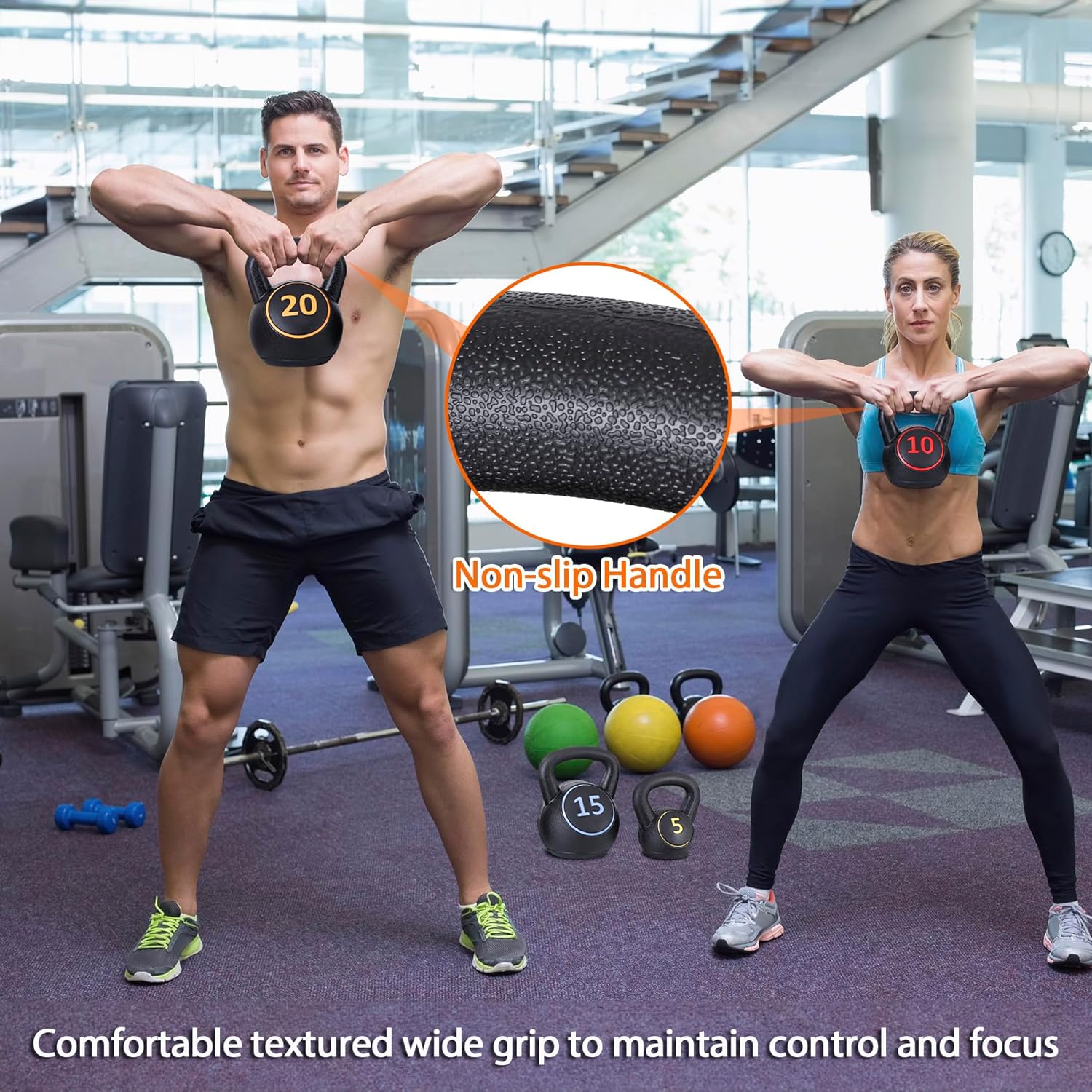 Home HIIT Workout 4-Piece Kett - огляд і ціна Kettlebell
