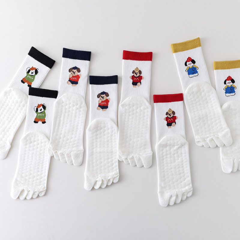 Cartoon 5-Toe Yoga Socks Non-S - огляд і ціна Yoga Toe Separator